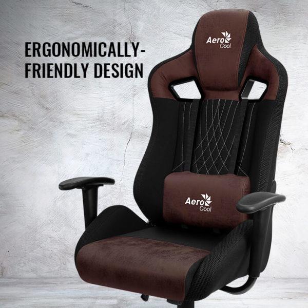Игровое кресло Aerocool EARL Burgundy red - фото 1