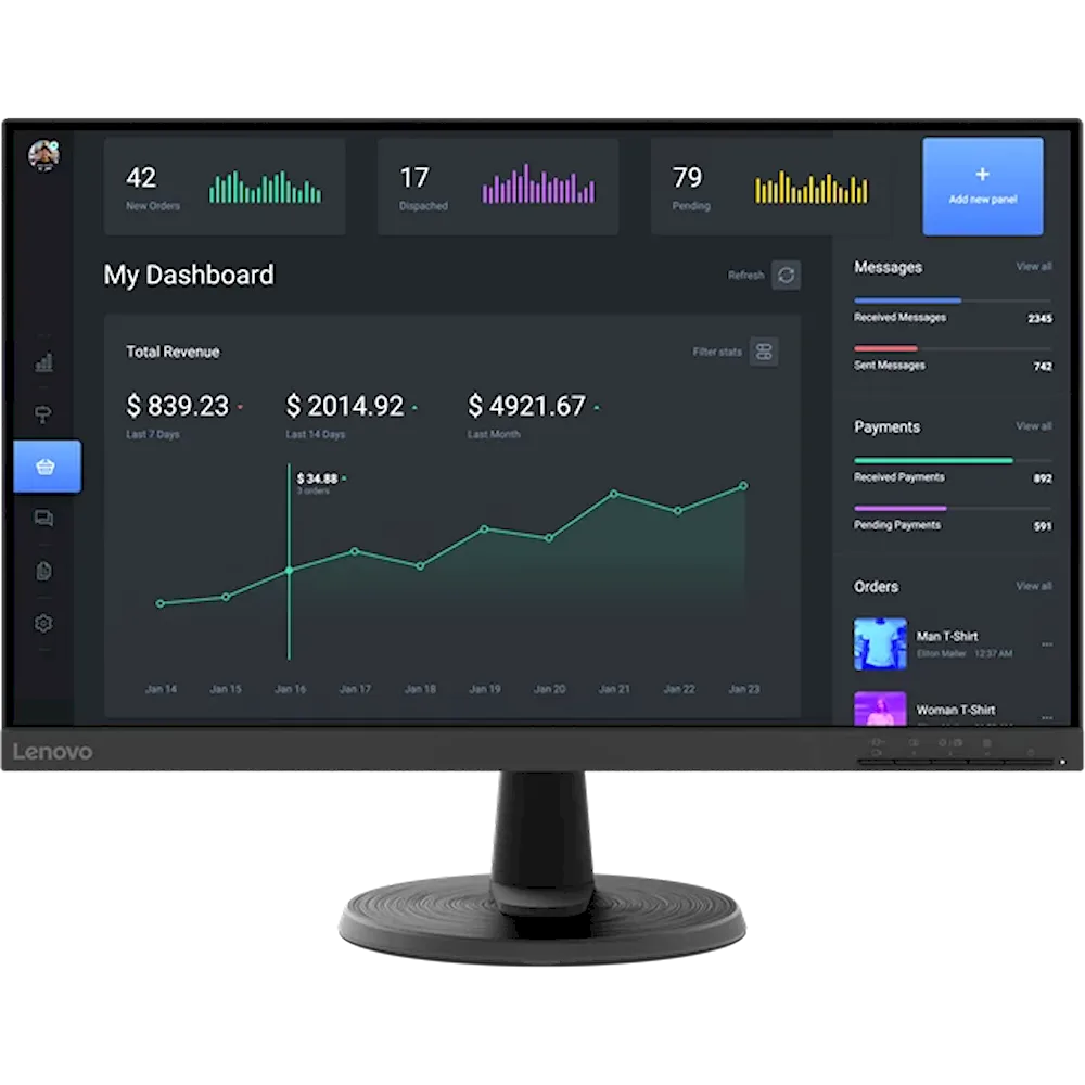 Full HD монитор Lenovo C24-40