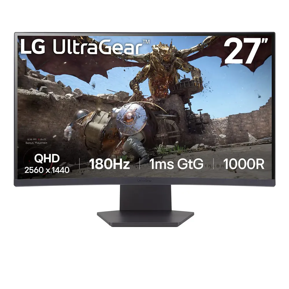 WQHD монитор LG UltraGear 27GS60QC-B