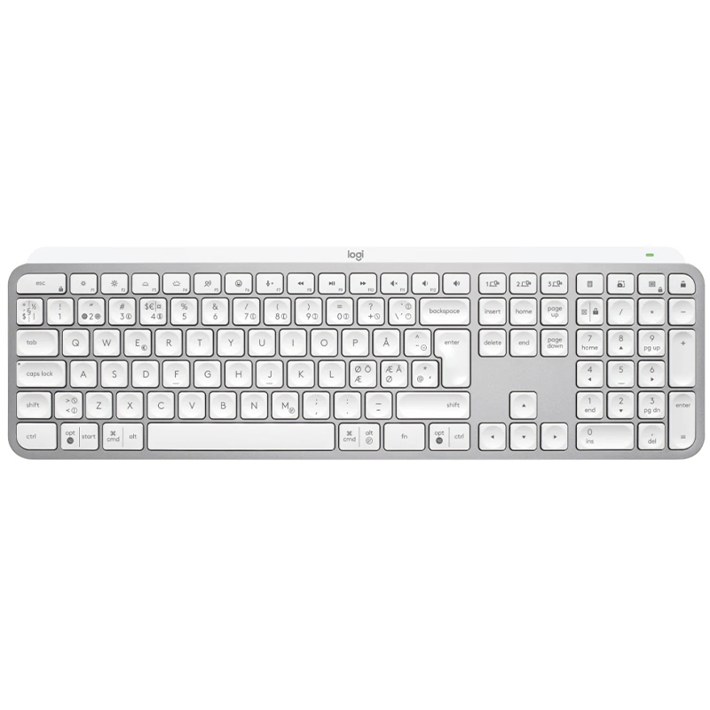 Клавиатура беспроводная Logitech MX Keys S Pale Gray