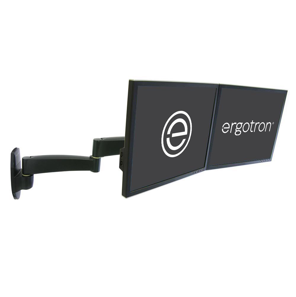 Настенное крепление Ergotron 200 Series Dual Monitor Arm (45-231-200)