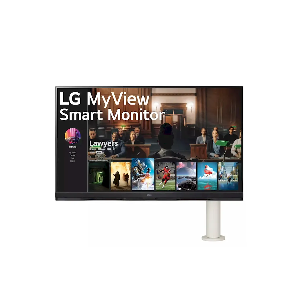 4K SMART монитор LG 32QS780S-W
