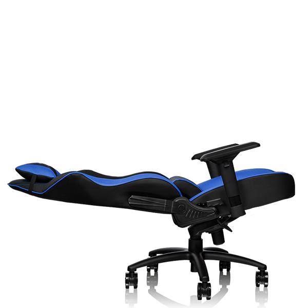 Игровое компьютерное кресло Thermaltake GT Comfort GTC 500 black/blue (GC-GTC-BLLFDL-01) - фото 1