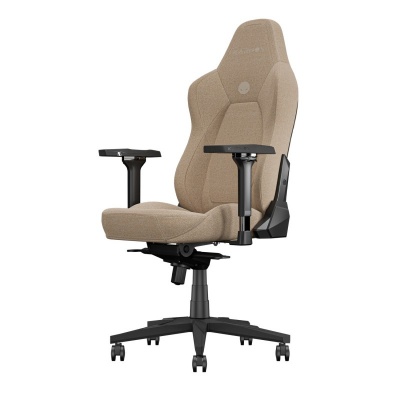 Премиум игровое кресло KARNOX DEFENDER GuardianX - PET FABRIC, бежевый (KX800218-GXPF)