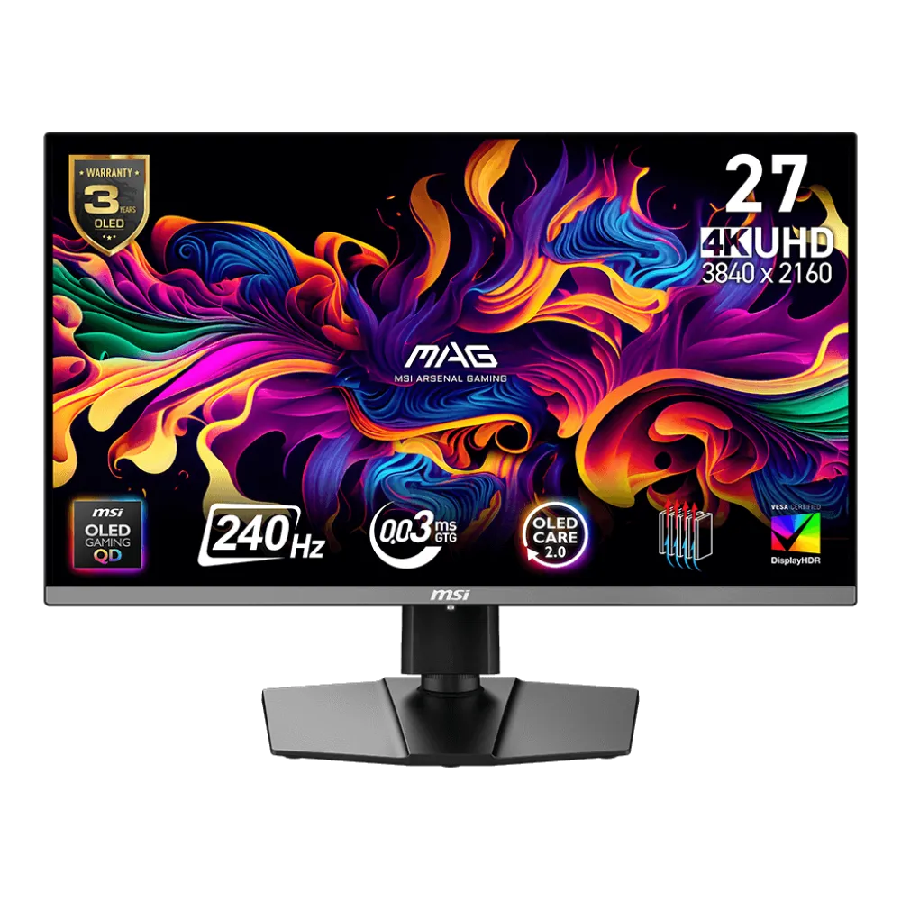 4K QD-OLED монитор MSI MAG 272UP X24