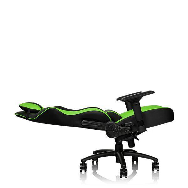 Игровое компьютерное кресло Thermaltake GT Comfort GTC 500 black/green (GC-GTC-BGLFDL-01) - фото 1