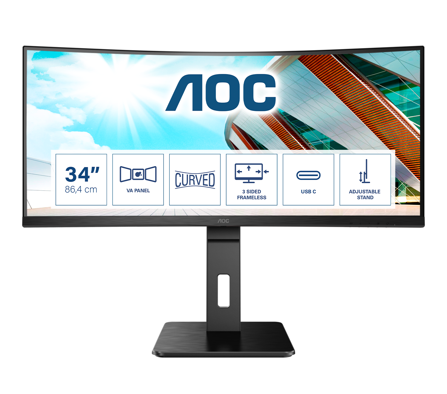 3.5K монитор AOC CU34P2C