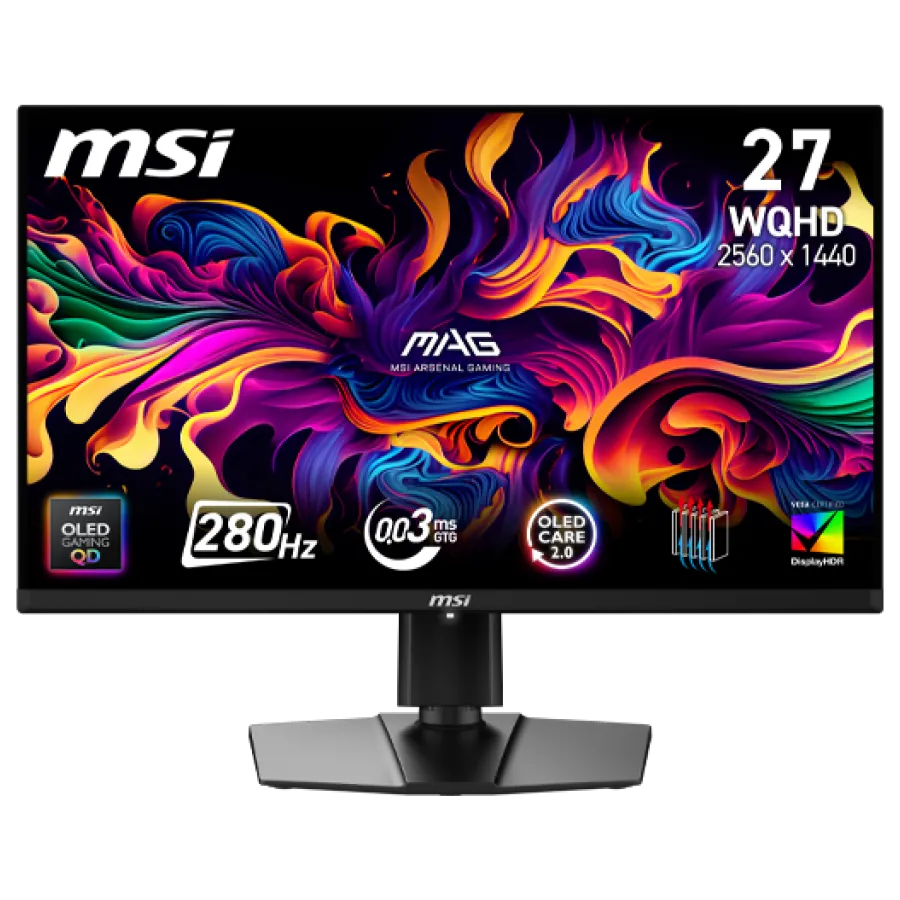 WQHD QD-OLED монитор MSI MAG 271QP X28