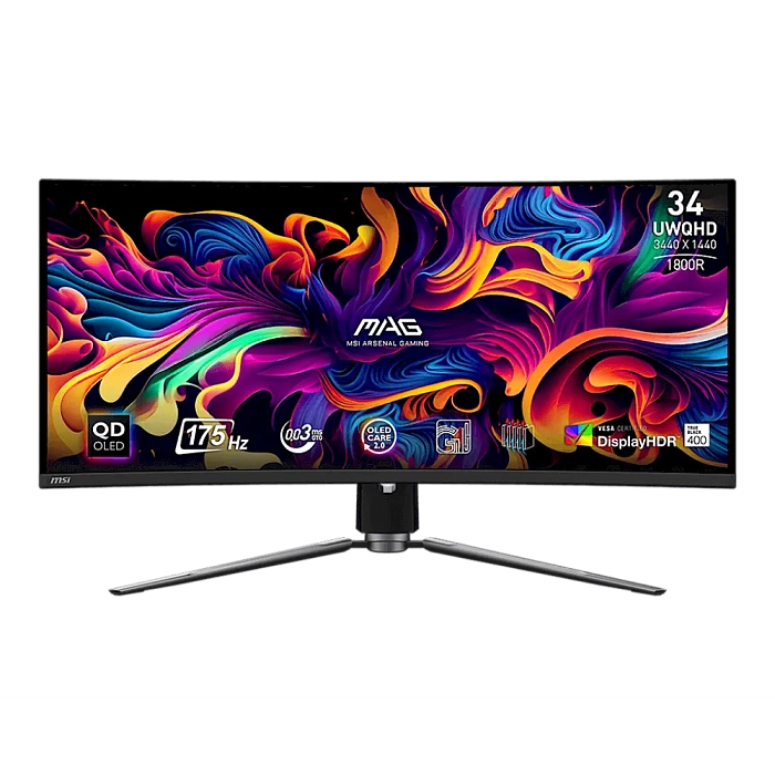 3.5K QD-OLED монитор MSI MAG 341CQP - Уценка [битый пиксель]