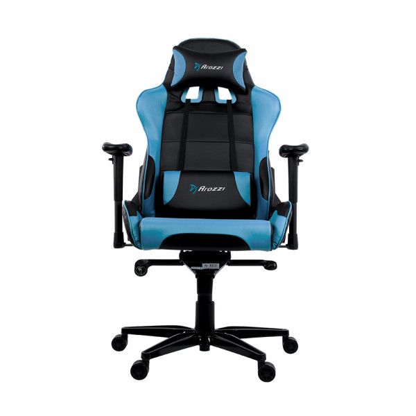Компьютерное игровое кресло Arozzi Verona XL+ Blue - фото 2