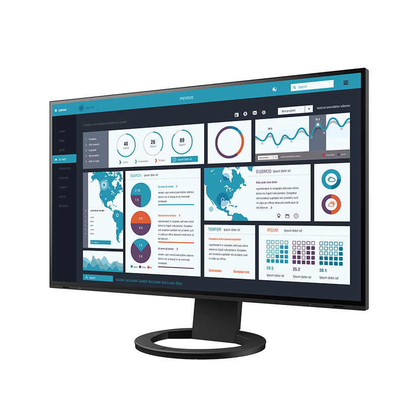 WUXGA монитор Eizo FlexScan EV2495-BK