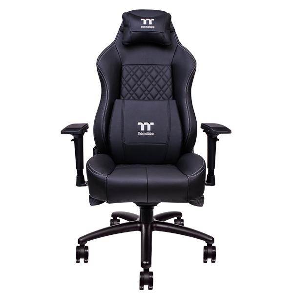 Игровое компьютерное кресло Thermaltake X Comfort Real Leather (GC-XCR-BBLFDL-01) - фото 1