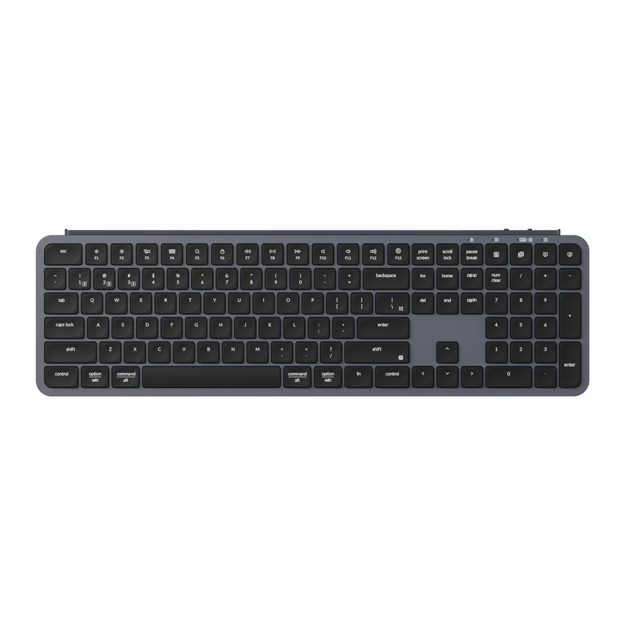 Клавиатура Keychron B6 Pro, Space grey (B6P-K1)
