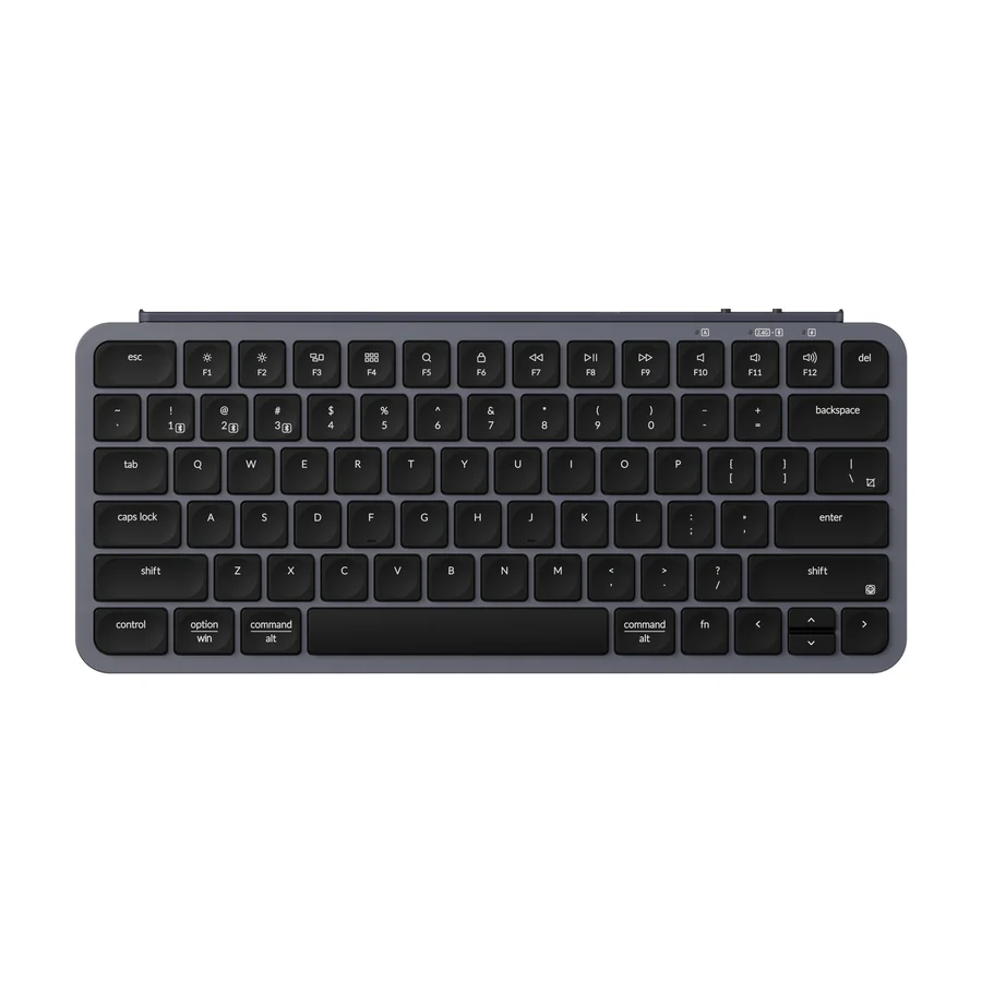 Клавиатура Keychron B1 Pro, Space grey (B1P-K1)