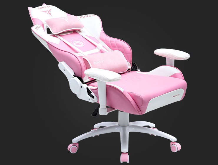 Игровое кресло ZONE 51 KITTY MEOW Edition Pink