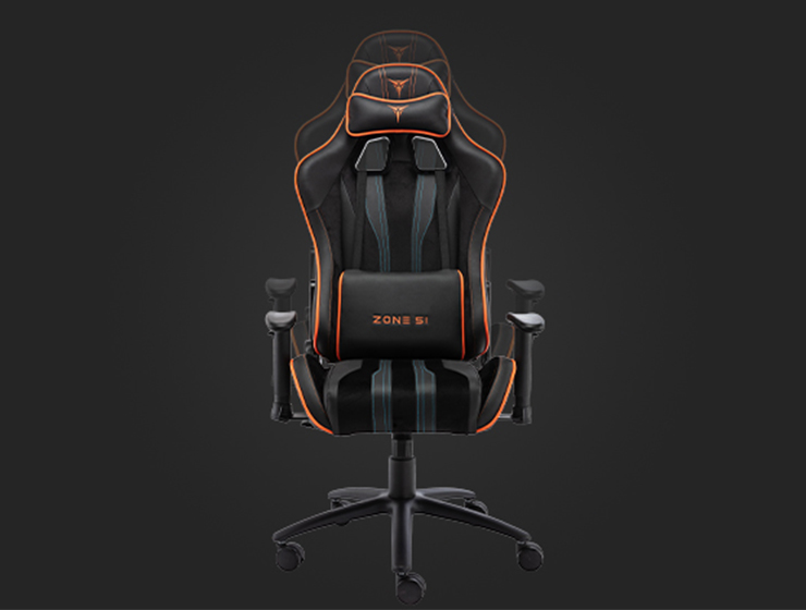 Игровое кресло ZONE 51 GRAVITY Black-Orange