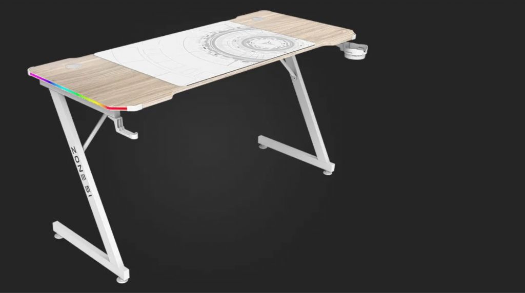 Компьютерный стол Zone 51 TRINE 140 RGB Wood