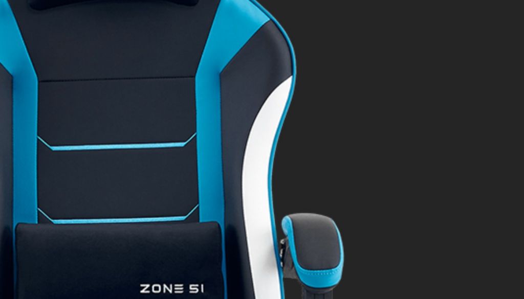 Игровое кресло ZONE 51 INVADER Black
