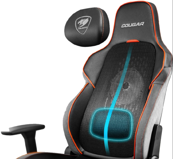 Игровое кресло Cougar NxSys Aero Black