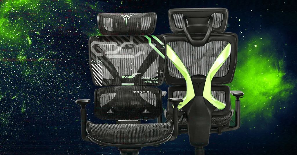 Игровое кресло ZONE 51 FREELANCER K5 Black-Green