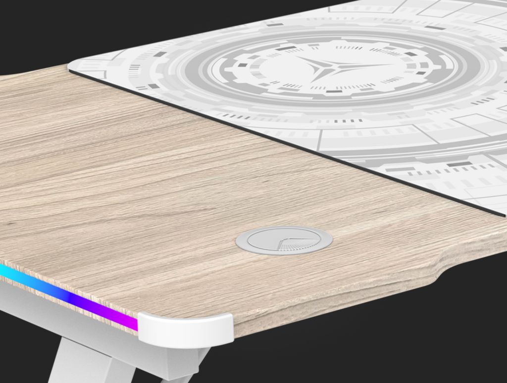 Компьютерный стол Zone 51 TRINE 140 RGB Wood