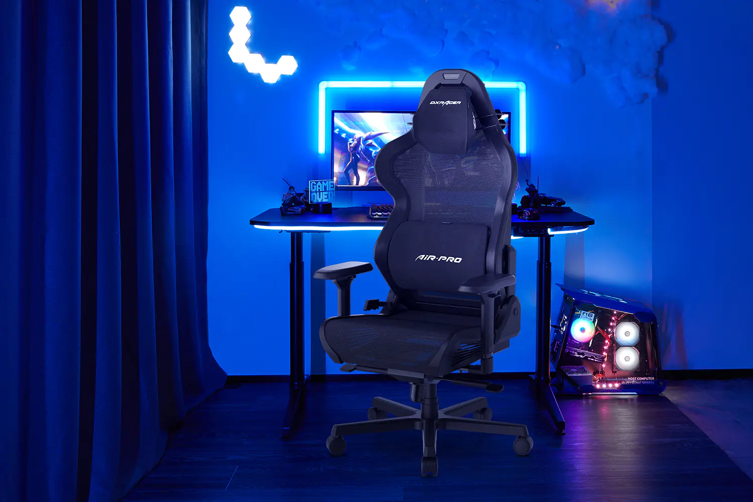 Компьютерное кресло DXRacer Air Pro Stealth AIR/R1BS/N.N