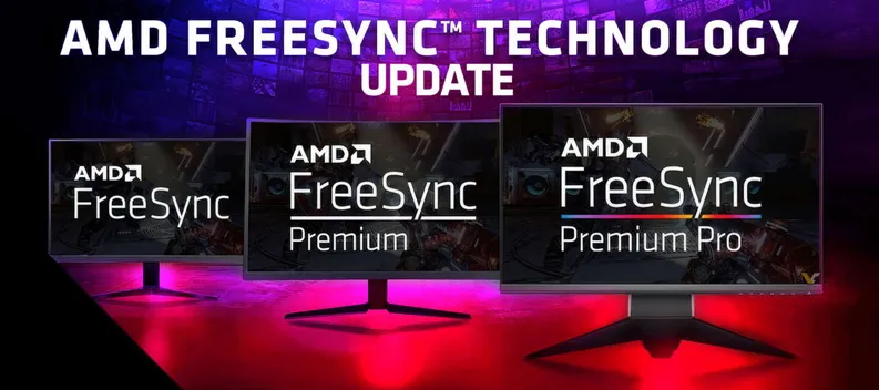 AMD обновила требования к сертификации FreeSync для настольных мониторов