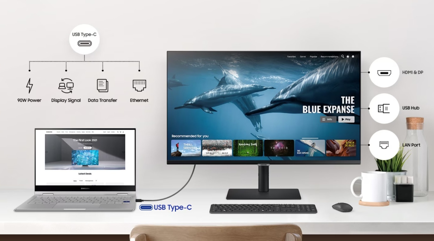 Монитор Samsung ViewFinity S6 S32D606U