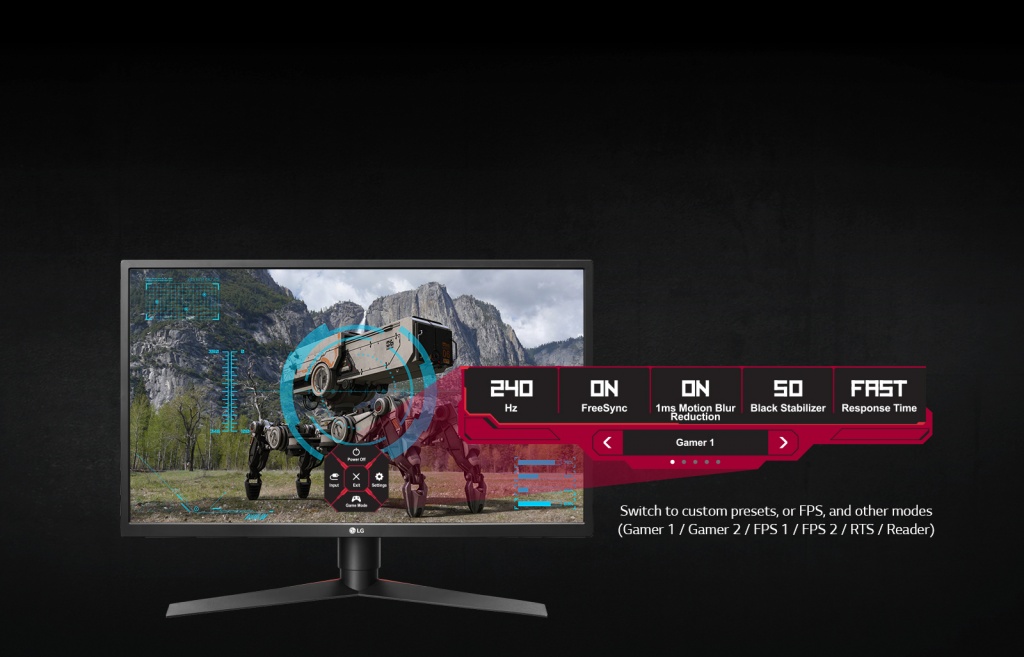 Монитор LG 27GK750F-B