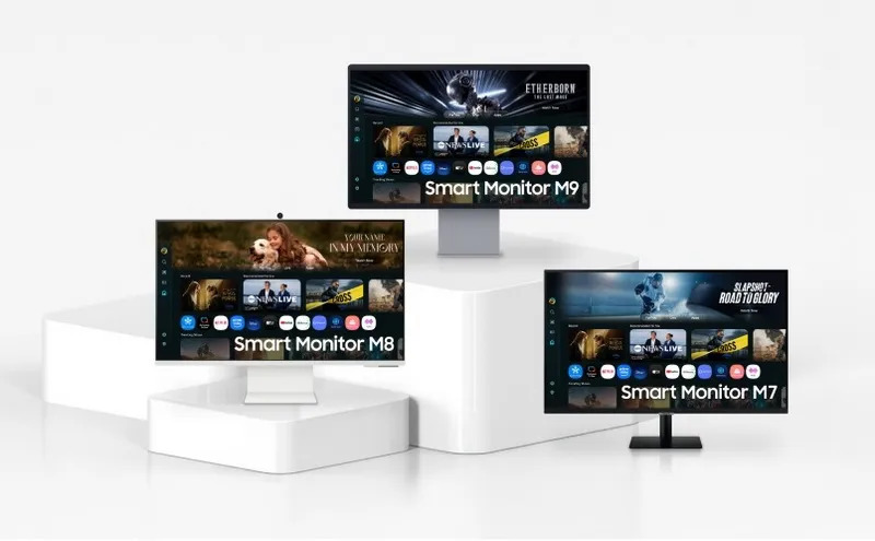 Samsung представила «умные» мониторы M9, M8 и M7