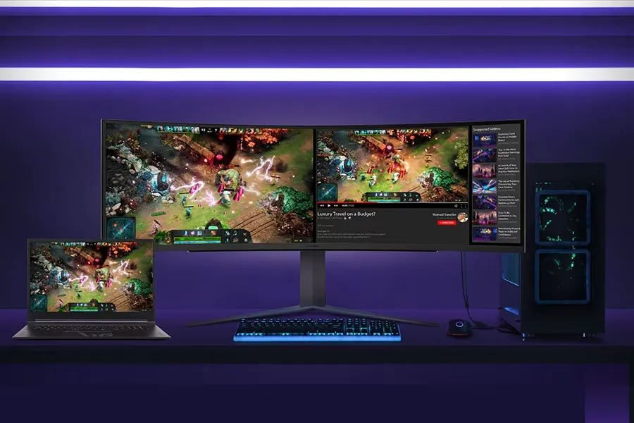 Монитор LG UltraGear 49GR85DC-B