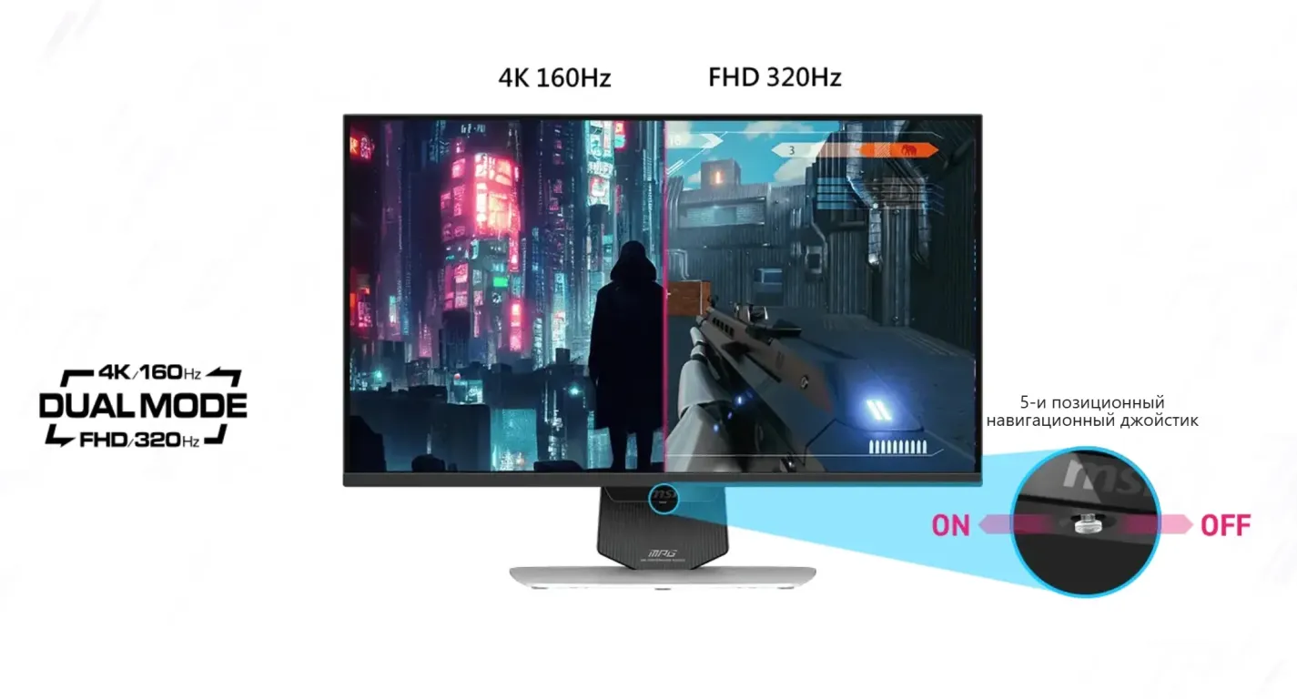 QD-OLED монитор MSI MPG 274URDFW E16M