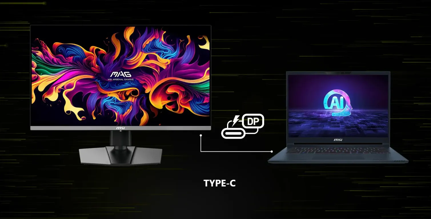QD-OLED монитор MSI MAG 272UP X24