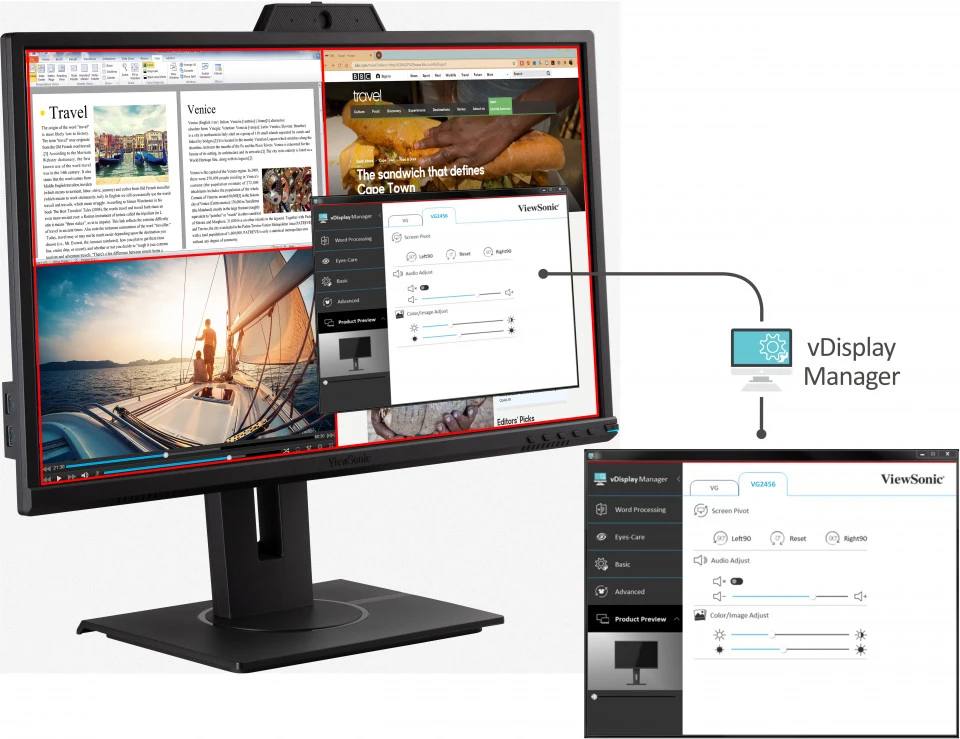 Монитор ViewSonic VG2440V
