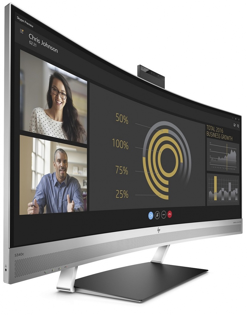 HP EliteDisplay S340c
