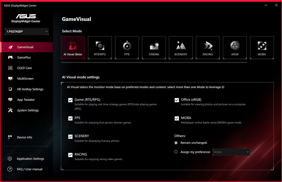 Монитор ASUS ROG Strix ACE XG248QSG