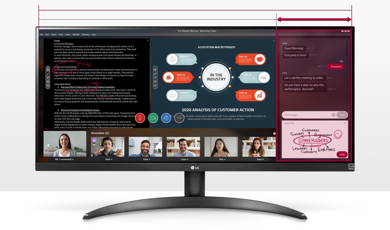 Монитор LG 29WP500-B