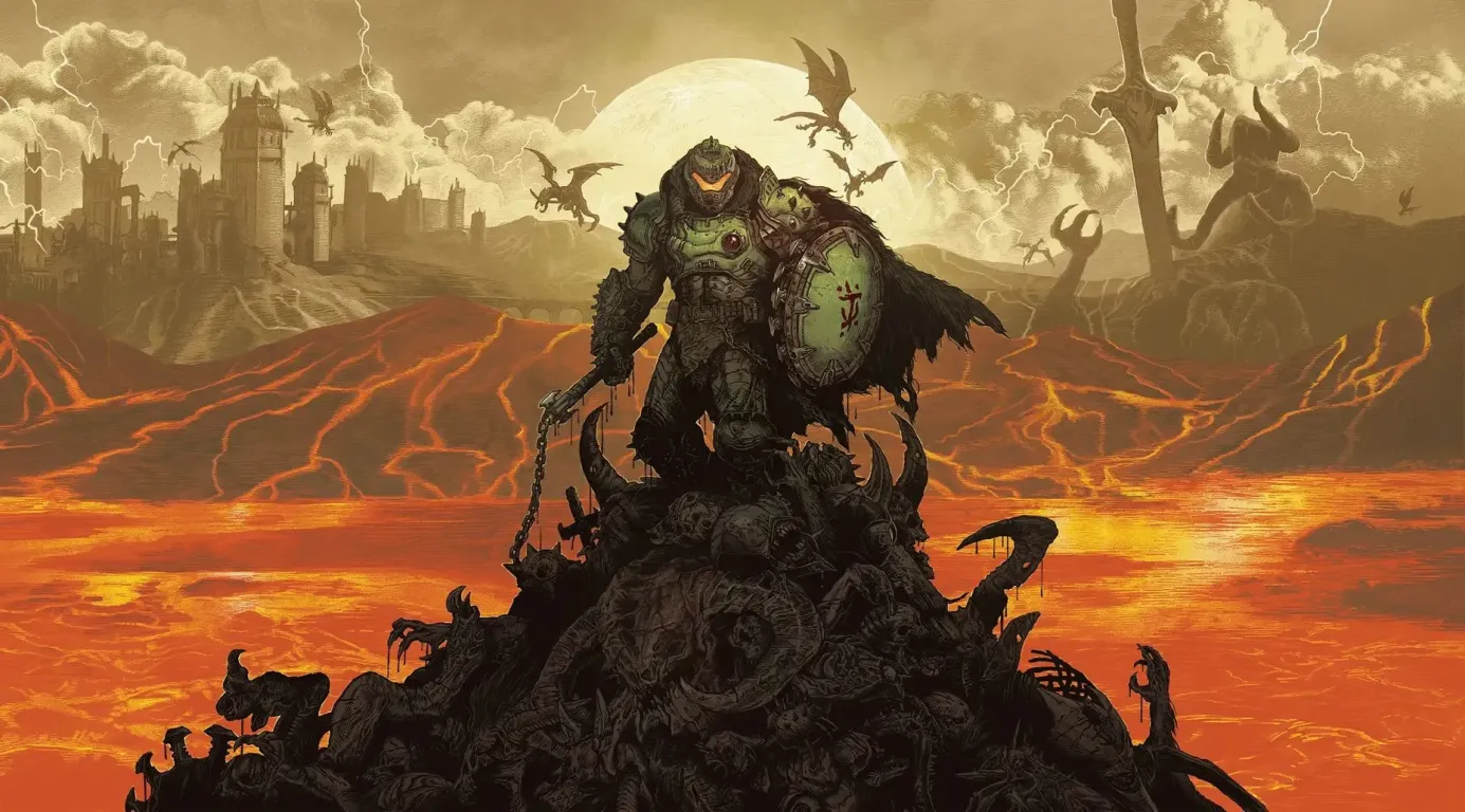 Монитор для DOOM The Dark Ages
