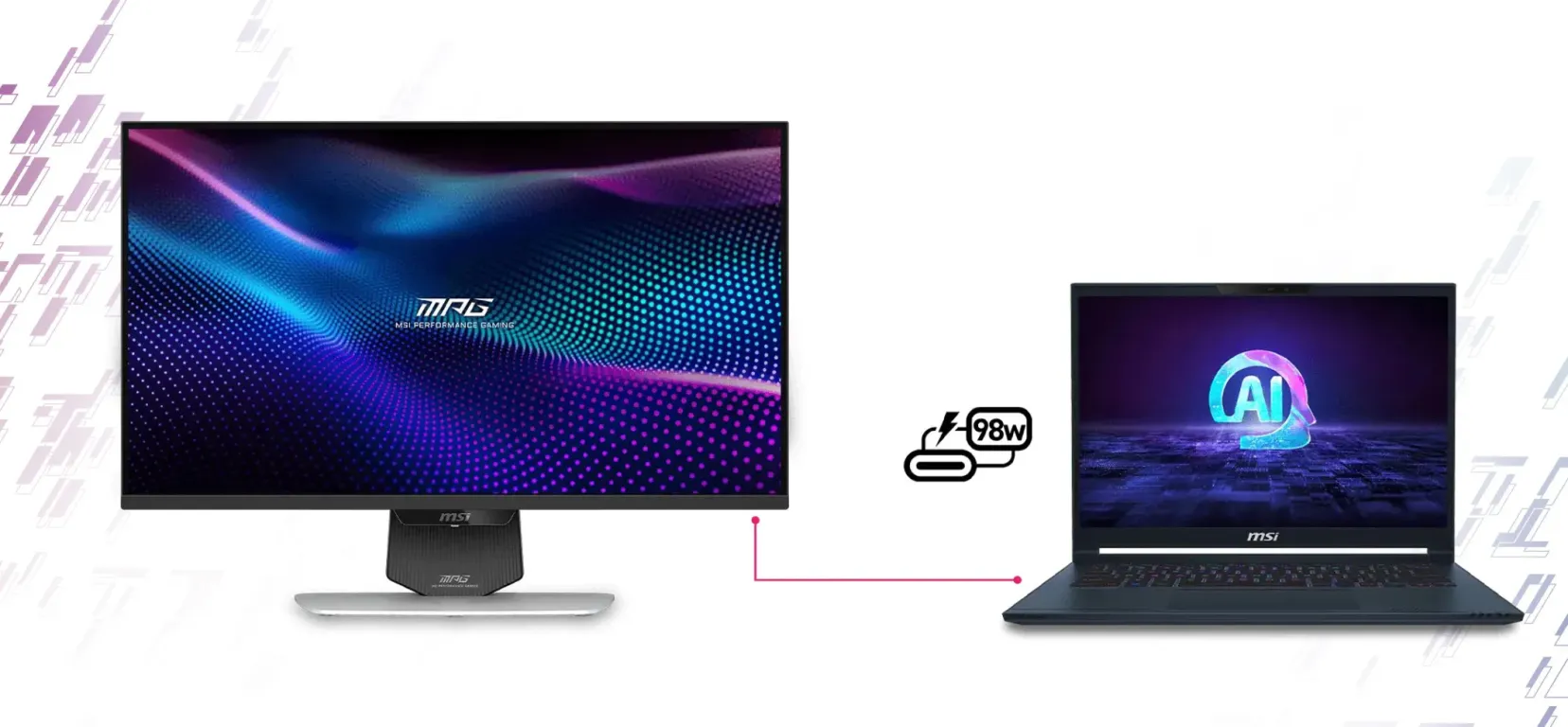 QD-OLED монитор MSI MPG 274URDFW E16M