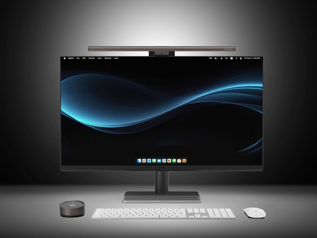 BenQ представила мониторную лампу ScreenBar Halo 2