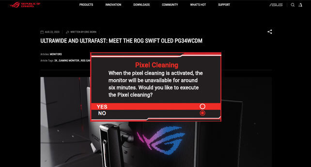 ASUS ROG Swift PG27AQDP