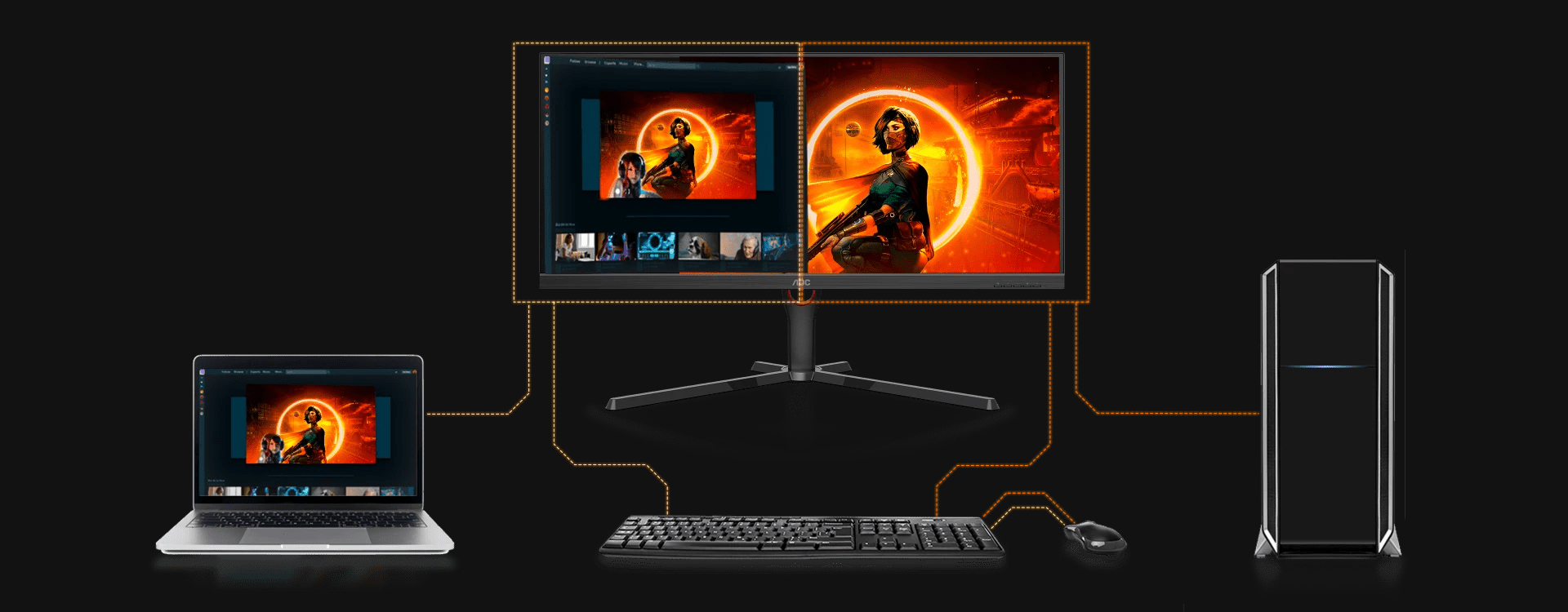 AOC U32G3X/BK