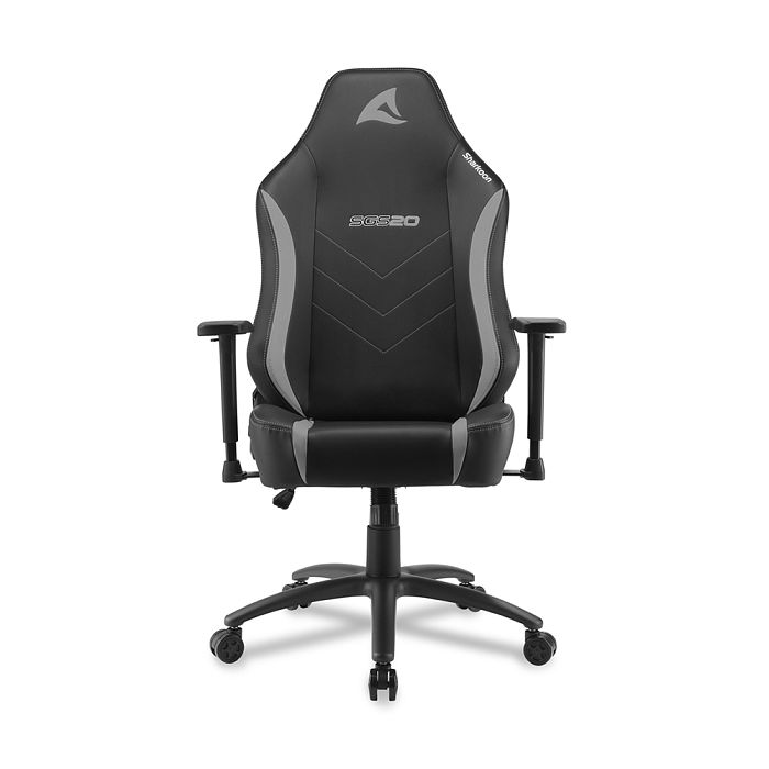 Игровое кресло Sharkoon Skiller SGS20 (SGS20-BK/GY) - фото 2