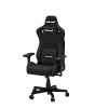 Компьютерное кресло AndaSeat Kaiser Frontier, цвет черный, размер M (90кг), материал ткань (AD12Y-12-B-F) - фото 1