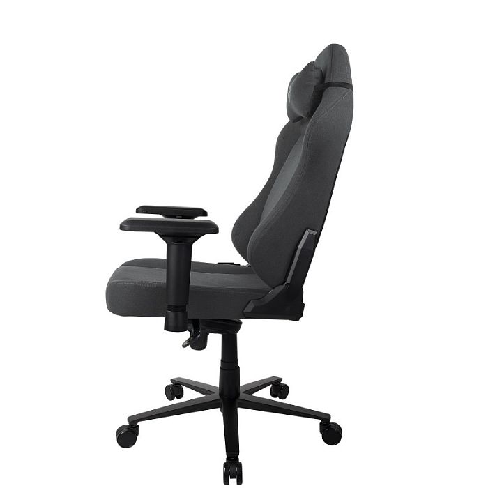 Компьютерное кресло Arozzi Primo Woven Fabric - Black - Grey logo - фото 2