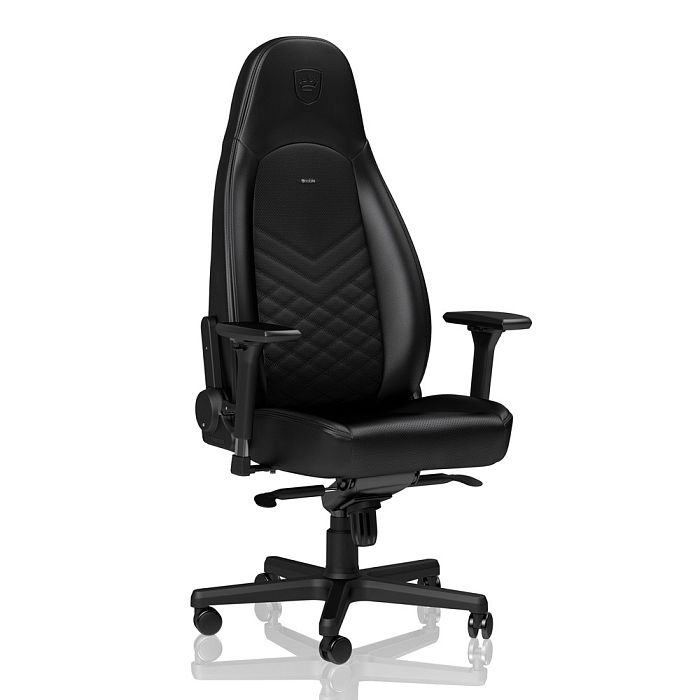 Игровое кресло Noblechairs ICON Black (NBL-ICN-PU-BLA) - фото 1