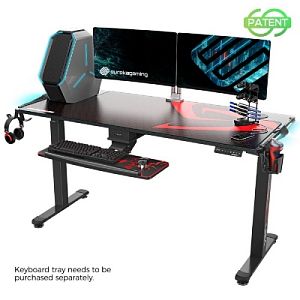 Стол для компьютера c регулировкой и RGB EUREKA ERK-EGD-S62B