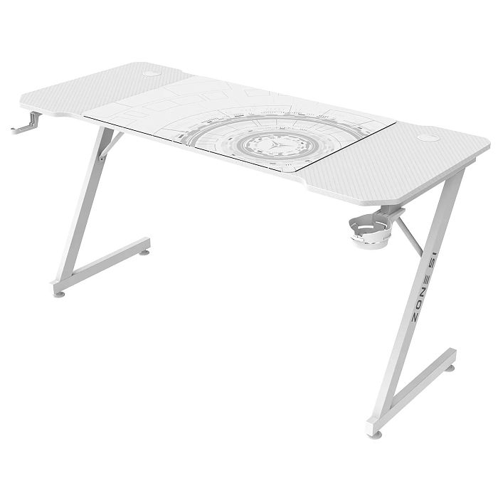 Компьютерный стол Zone 51 TRINE 140 White (Z51-T4N-WH) - фото 2