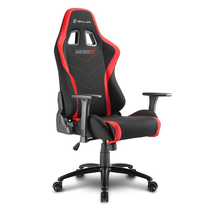 Игровое кресло Sharkoon Skiller SGS2 Black Red (SGS2-BK/RD) - фото 1