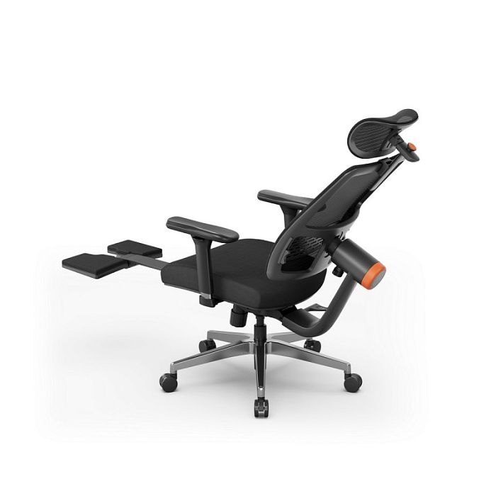 Компьютерное кресло FoxGear NETZ модель M, черный (FG-NETZ-M-BK) - фото 7